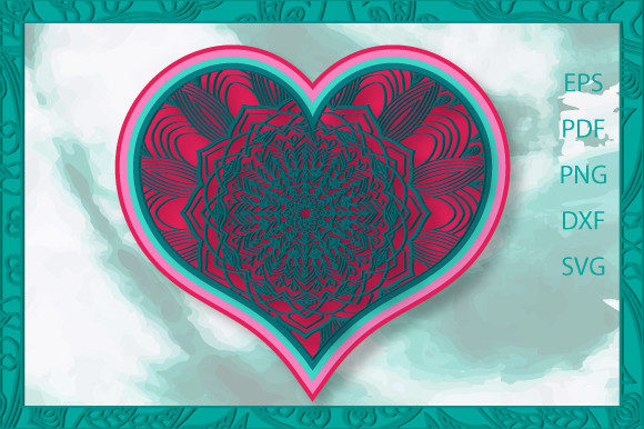3d Unique Heart Layer SVG: A Comprehensive Guide to Digital Art for KDP and Beyond