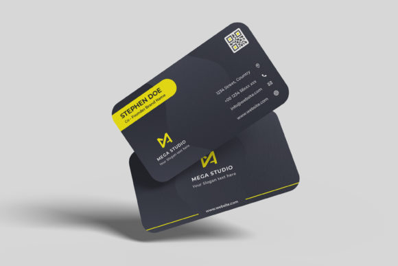 Floating Business Card Mockup V1 Evaluation