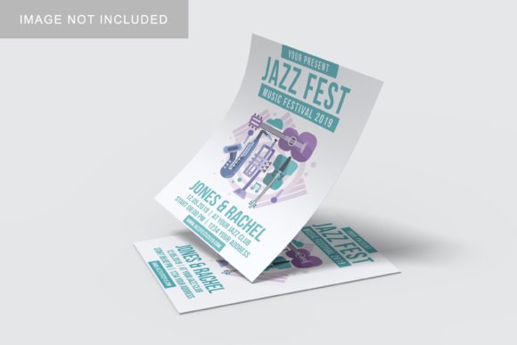 Flyer Mockup V3: Professional 3D Presentation for Designers