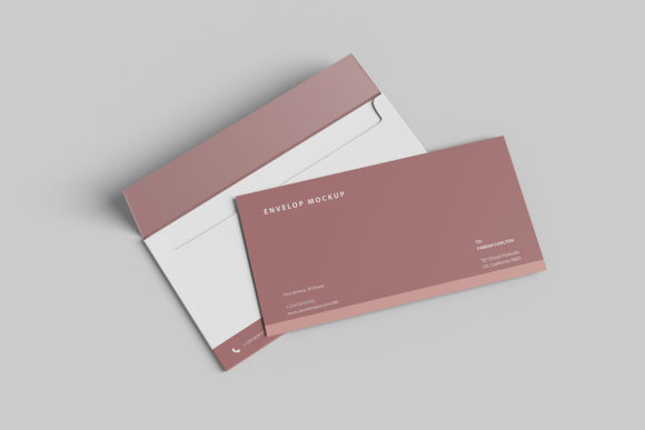 Minimalist Envelope Mockup