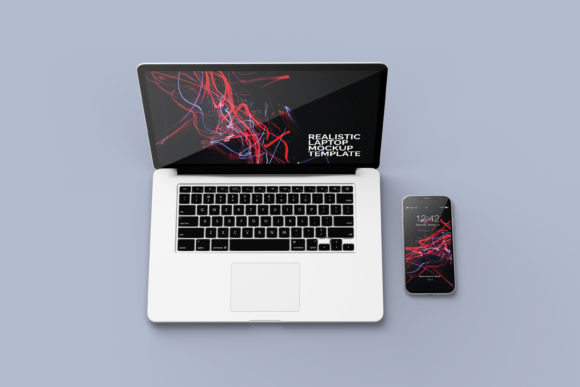 Realistic Laptop and Smartphone Mockup T: A Professional Presentation Tool
