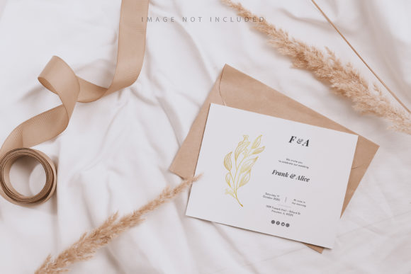 Styled Envelope and White Card Mockup: Streamlining Your Presentation Workflow