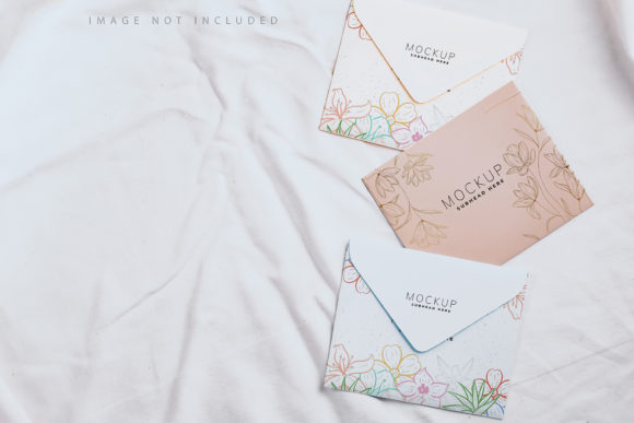 The Art of Seamless Presentation: Mastering the Three Envelopes Smart Object Mockup