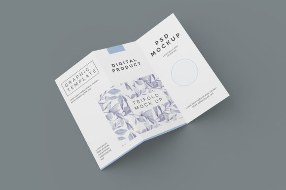 Trifold Mockup: Elevating Professional Design Presentations with Realistic 3D Visualization